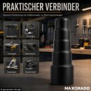 4x Werkzeugmuffe 22-50mm Staubsauger Adapter Reduzierstück Schlauchadapter