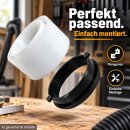 Klick Ring für Staubsauger Schlauch 32mm Innen 38mm Außen Manschette Muffe