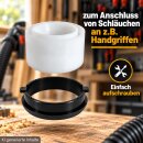 Klick Ring für Staubsauger Schlauch 32mm Innen 38mm Außen Manschette Muffe