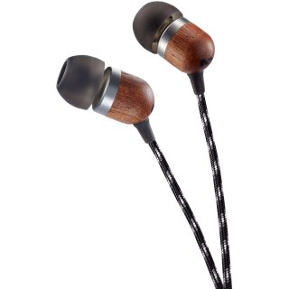 MARLEY Kopfhörer In-Ear Headset mit Mikrofon Holz Design