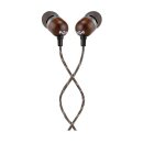 MARLEY Kopfhörer In-Ear Headset mit Mikrofon Holz Design