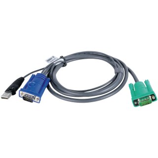 KVM-Kabel VGA male / USB A male - Aten SPHD15-G 3.0 m