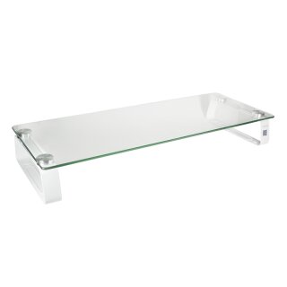 LogiLink Monitorerhöhung /-tisch aus Glas, max. 20 kg