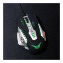 LogiLink PC Maus USB Gaming 8 Tasten Gewichte einstellbar Gamer beleuchtet LED