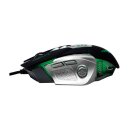 LogiLink PC Maus USB Gaming 8 Tasten Gewichte einstellbar Gamer beleuchtet LED