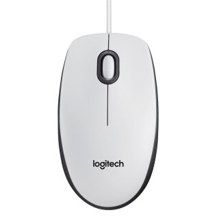 Logitech USB Mouse M100 white retail