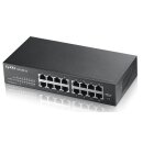 ZyXEL Switch 16 Port PortsMetall Gigabit Ethernet Lan Verteiler Weiche Auto MDI