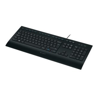 Logitech Keyboard K280e USB-Keyboard black