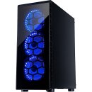 Inter-Tech Gehäuse Pc Gamer Gaming 3x120mm Lüfter