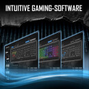Sharkoon Tastatur Mechanisch mechanische RGB Gaming PC Gamer Beleuchtung