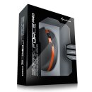 Sharkoon Maus SharkForce Orange mit Beleuchtung Pc Computer mit Kabel usb