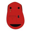 Logitech Wireless Mouse M330 silent plus red retail