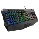 Sharkoon Tastatur Gaming Gamer QWERTZ PC deutsch beleuchtet Computer LED RGB