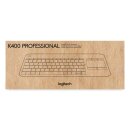 Tastatur Kabellos Standard USB US International Schwarz