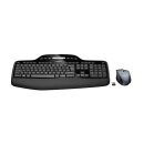 Logitech Wireless Keyboard+Mouse MK710 black retail