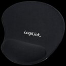 LogiLink Mauspad mit Gel-Handballenauflage ergonomisch Mousepad Pc