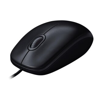 Logitech USB Mouse M90  black retail