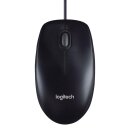 Logitech USB Mouse M90  black retail