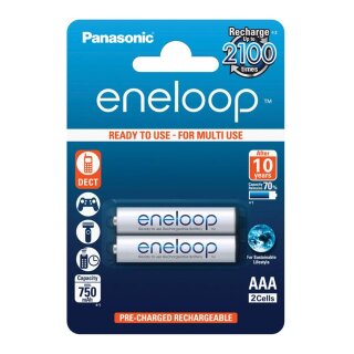 eneloop Panasonic Akku  AAA für Telefon Mobilteil