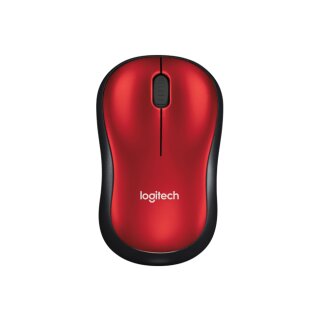 Logitech Wireless Mouse M185 red retail