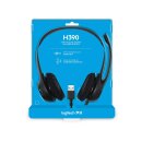 Headset ANC (Active Noise Cancelling) am Ohr USB verdrahtet Eingebautes Mikrofon 2.4 m Schwarz