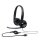 Headset ANC (Active Noise Cancelling) am Ohr USB verdrahtet Eingebautes Mikrofon 2.4 m Schwarz