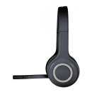 Headset ANC (Active Noise Cancelling) / faltbar am Ohr Bluetooth Eingebautes Mikrofon Schwarz