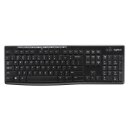 Logitech Wireless Keyboard K270 black retail