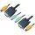 KVM-Kabel VGA male / 2x PS/2-Stecker / 2x 3.5 mm male - VGA male / 2x PS/2-Stecker / 2x 3.5 mm male 1.0 m