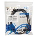 Aten KVM Kabel VGA Stecker 2x PS/2 Stecker - VGA Buchse 2x PS2 Anschluss Adapter 1,8m