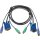 KVM-Kabel VGA female / 2x PS/2-Stecker - VGA male / 2x PS/2-Stecker 5.0 m