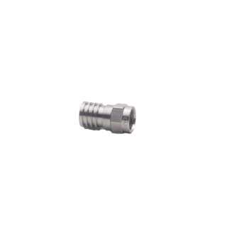 F-Stecker Messing Metall