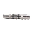 Koaxialverbinder Silber