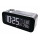 Funkgesteuerter Wecker LCD Silber/Schwarz