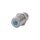 Coax-Adapter XLR F female - F female Silber