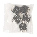 Stereo-Audio-Adapter 3.5 mm male - 2x RCA female Schwarz