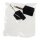 Stereo-Audio-Adapter 6.35 mm male - 2x 6.35 mm female Schwarz