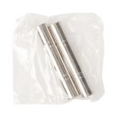 Stereo-Audio-Adapter 6.35 mm female - 6.35 mm female Silber