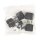 Stereo-Audio-Adapter 90° abgewinkelt 2x 3.5 mm male - 3.5 mm female Schwarz