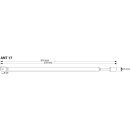 Innen & Aussen Radio Antenne FM 255-880 mm