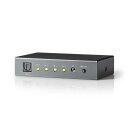 Optischer Audio schalter | 4-Port  -  4x TosLink-Eingang | 1x TosLink-Ausgang