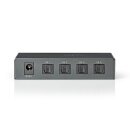 Optischer Audio schalter | 4-Port  -  4x TosLink-Eingang | 1x TosLink-Ausgang