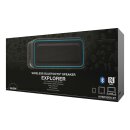 Bluetooth Lautsprecher 2.0 Explorer 12 W Eingebautes Mikrofon Schwarz/Blau