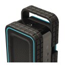 Bluetooth Lautsprecher 2.0 Explorer 12 W Eingebautes Mikrofon Schwarz/Blau