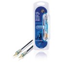 Stereo-Audiokabel 3.5 mm male - 3.5 mm male 1.00 m Blau