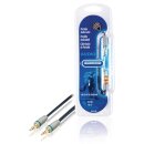 Stereo-Audiokabel 3.5 mm male - 3.5 mm male 5.00 m Blau