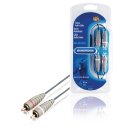 Stereo-Audiokabel 2x RCA male - 2x RCA male 0.50 m Blau