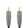 Digital-Audio-Kabel RCA male - RCA male 5.00 m Blau