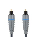Digital-Audio-Kabel Toslink male - Toslink male 1.00 m Blau