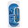 Mono-Audio-Kabel 6.35 mm male - 6.35 mm male 3.00 m Blau